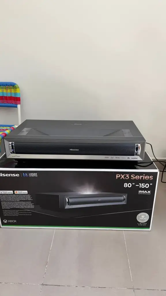Hisense PX3 Series Laser Cinema Projector (Ultra Short Throw).