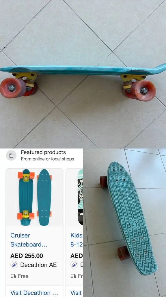 Скейт из декатлона, но немного в пыли. 50aed