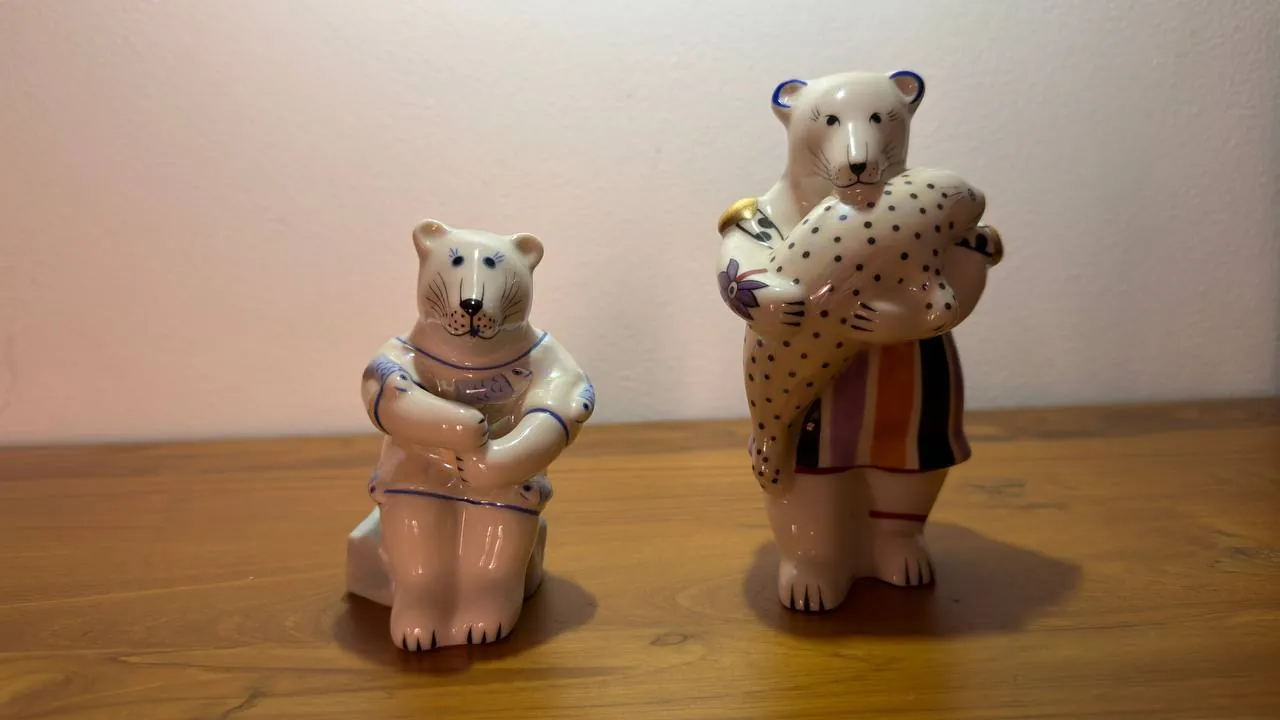 Редкая коллекционная пара Villeroy & Boch "Benedikt Greenland"