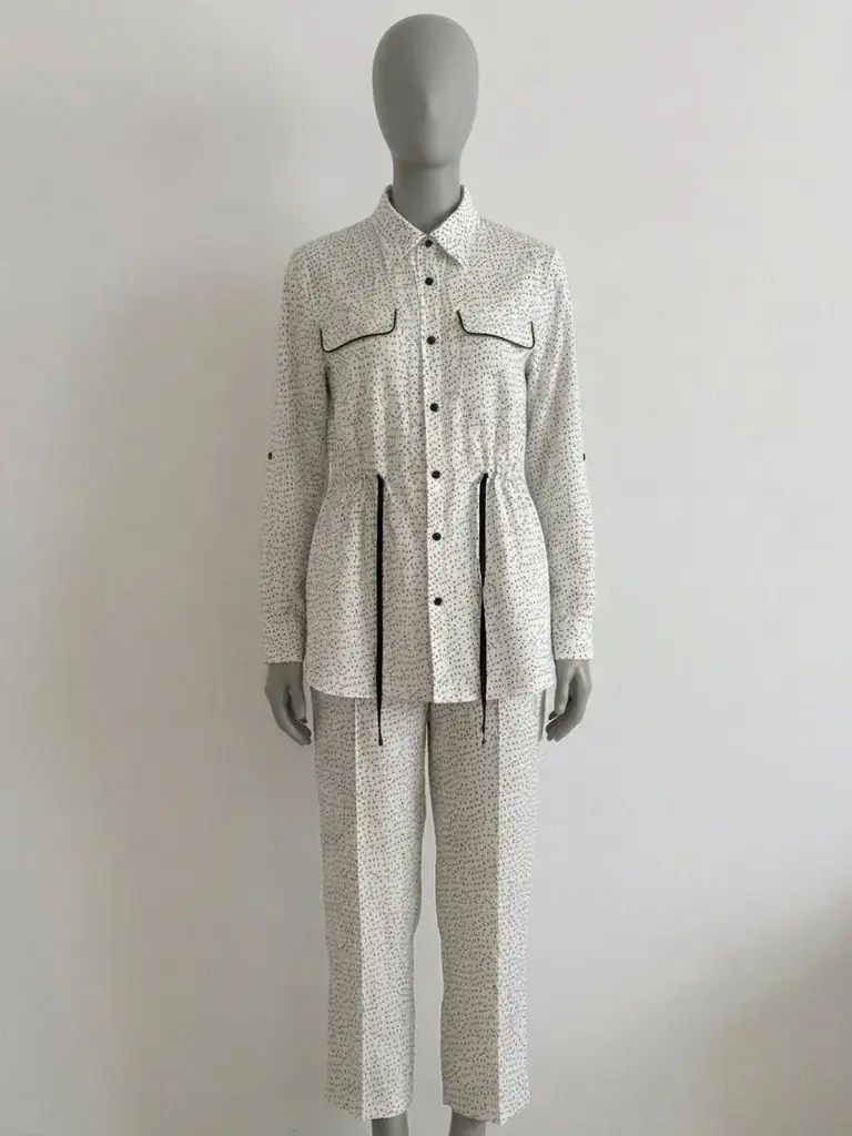 Twin set шелковый костюм 100 дирхам