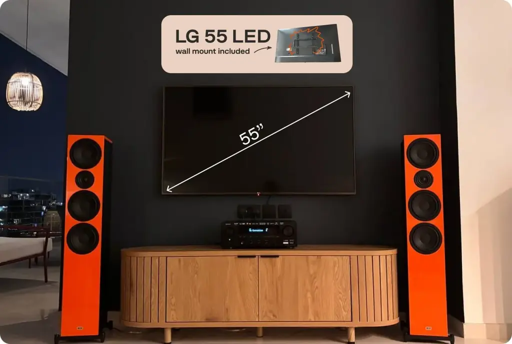 Телевизор LG55"LV LED 📺