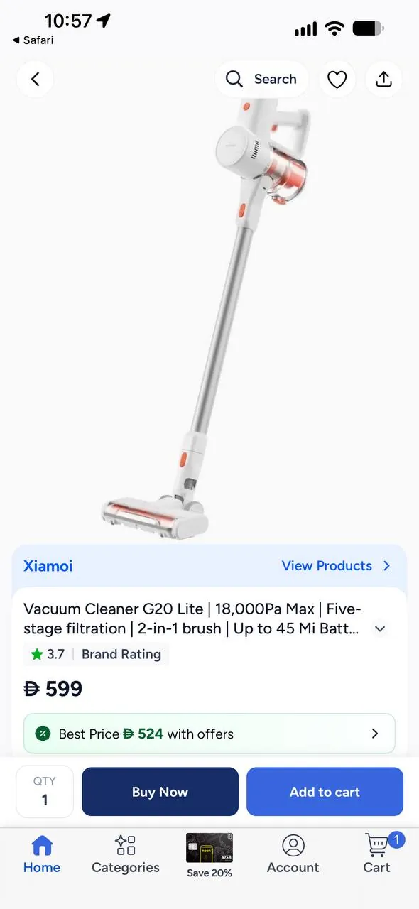 Xiaomi пылесос