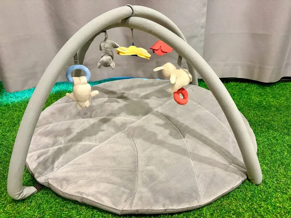 Детский развивающий коврик с дугами (baby gym)