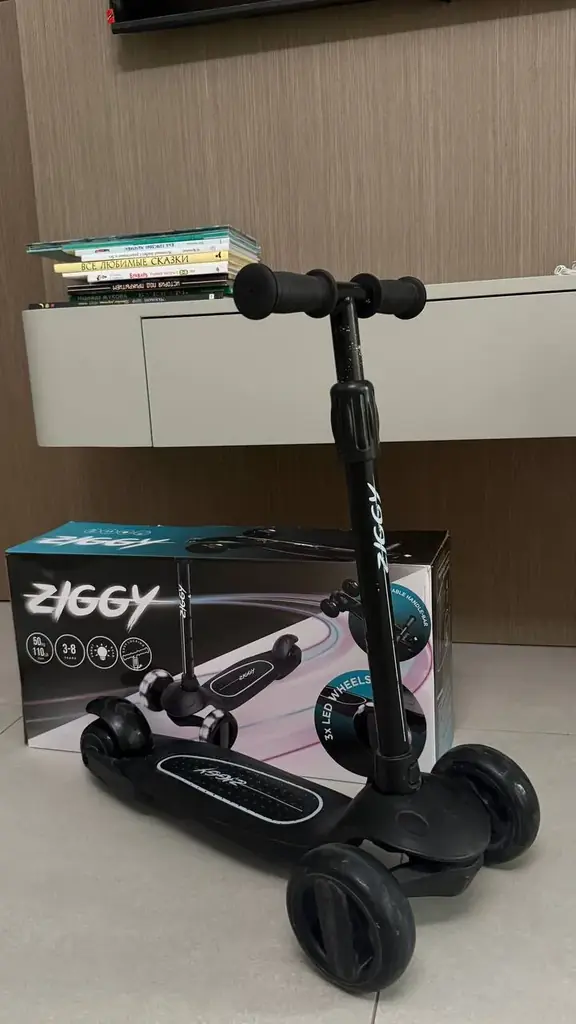 Детский трёхколёсный самокат ZIGGY — 70 AED 🛴