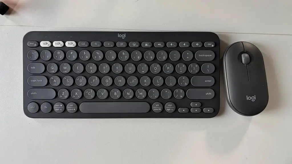 Клавиатура+мышь Logitech