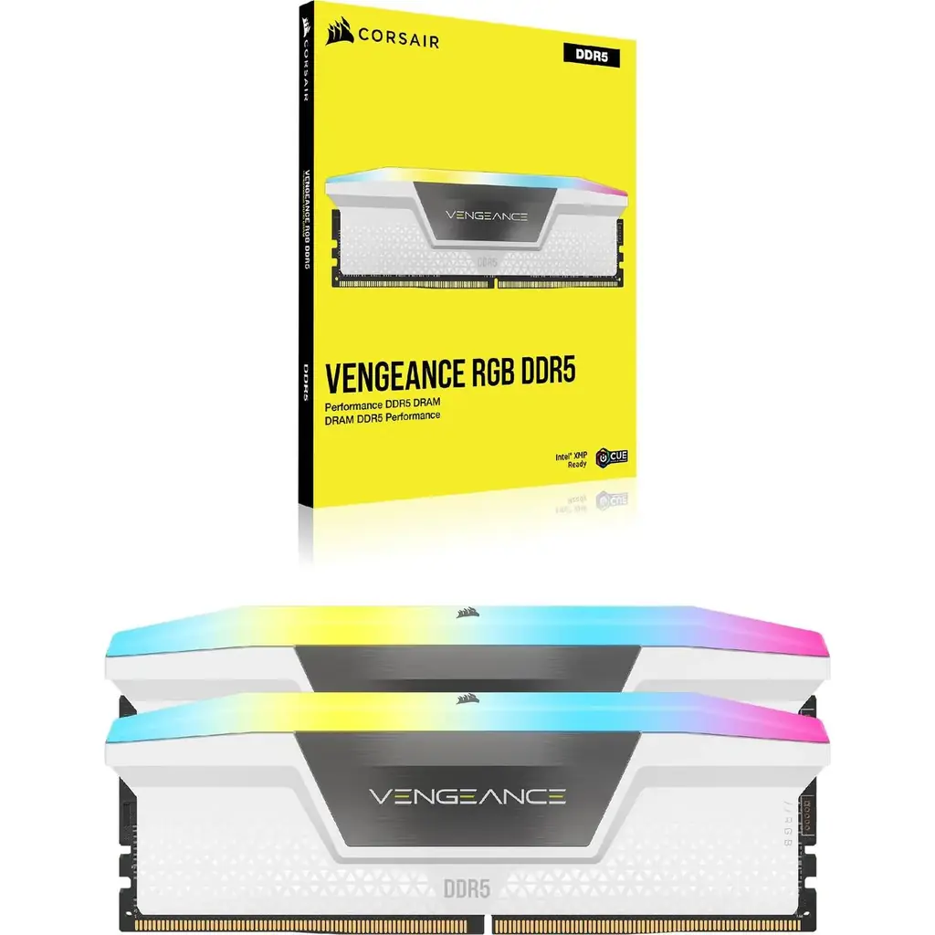 Selling 1x Corsair Vengeance RGB DDR5 16GB, 6000MHz (White)