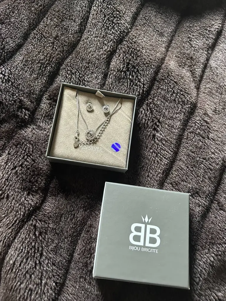 Новый набор Bijou Brigitte 925 Silver