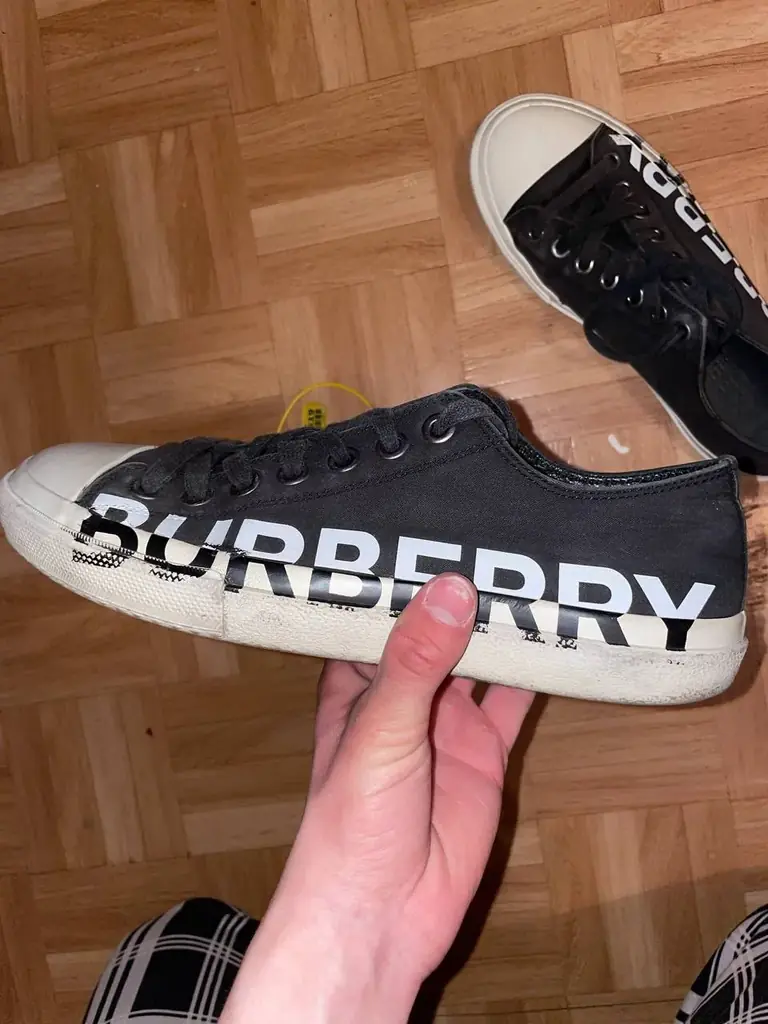 кеды BURBERRY