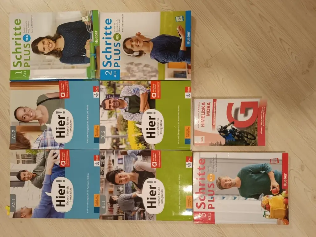 Книги для изучения немецкого. 5€ шт.