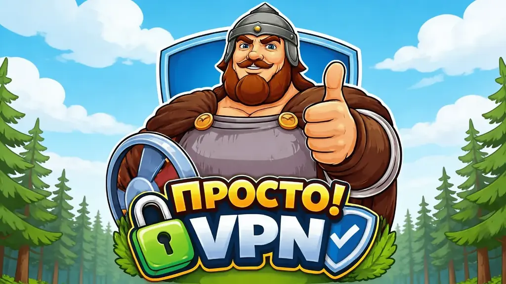Привет! Это «Просто! VPN» - VPN, который просто работает: быстро, стабильно и без сложной настройки.
