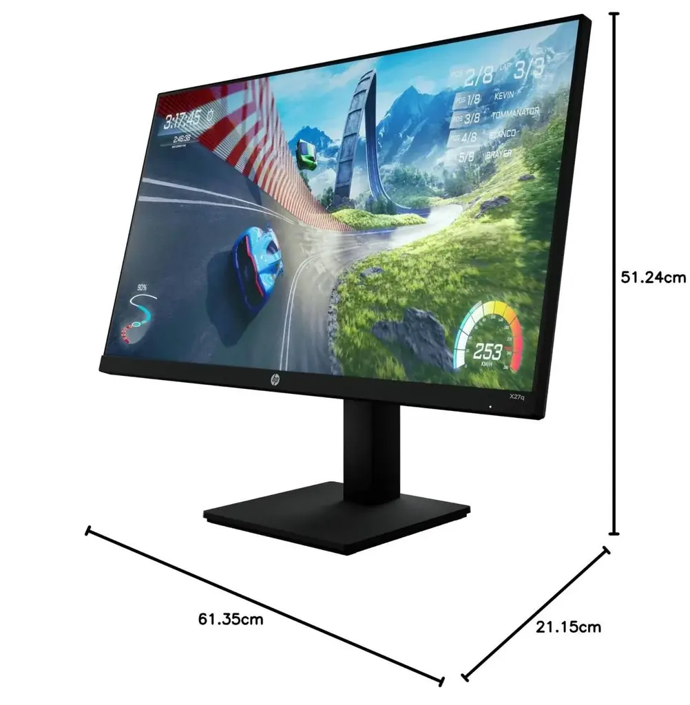 HP X27q QHD Gaming Monitor: