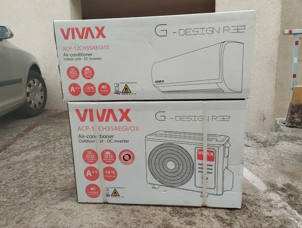Продаю новый инверторный кондиционер VIVAX-ACP12CH35AEQi. На гарантии 2 года. Документы и комплекту…