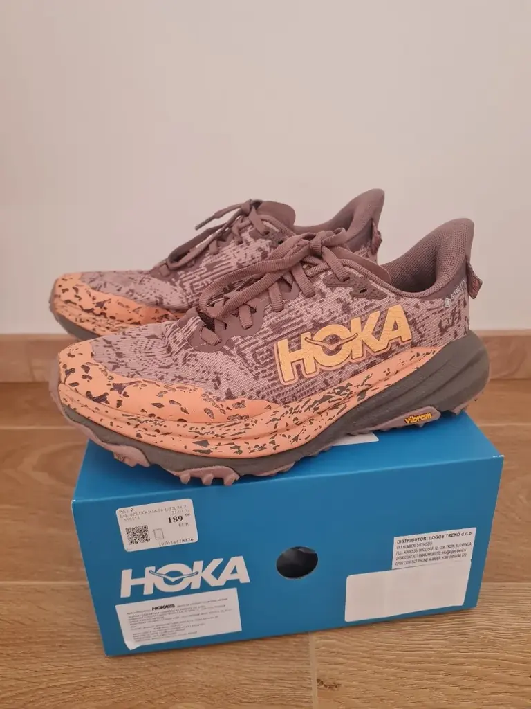 Продаю кроссовки для трейла женские, пробег не больше 20 км - Hoka SPEEDGOAT 6 GTX W. Поняла, что н…