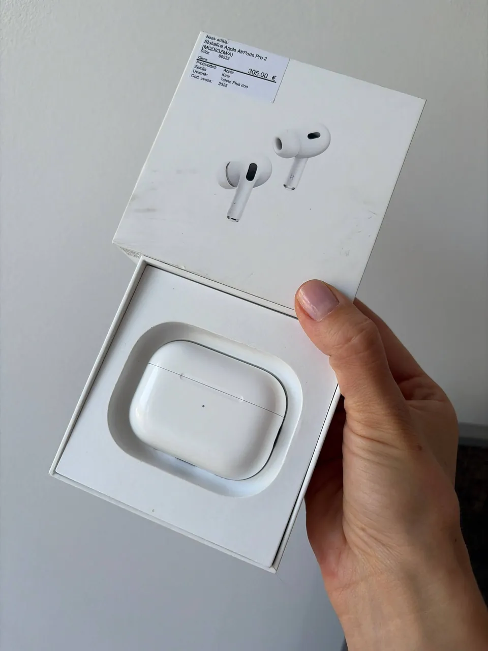 кейс для наушников airpods pro 2, полный комплект с зарядным проводом, в идеальном состоянии, наушн…