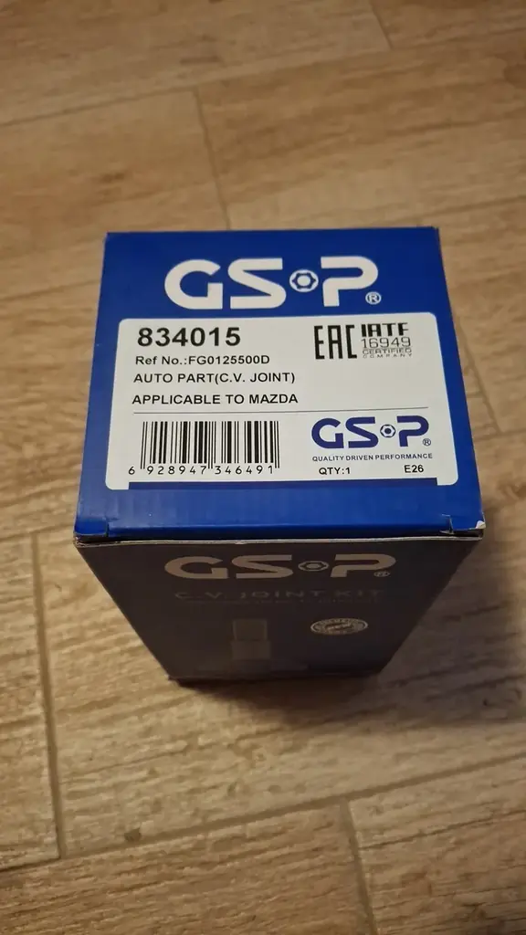 Продам два комплекта ШРУСов. Новые в упаковках GSP 834015