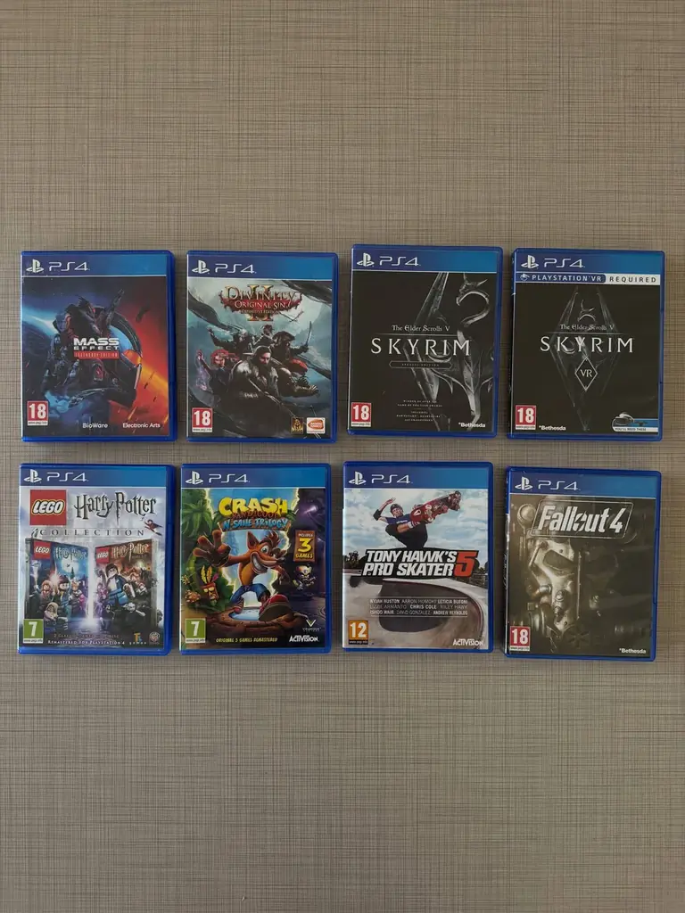 Продаю личную коллекцию дисков для PS4/PS5