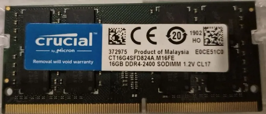 Продам память для ноутбука SODIMM DDR4 2400 16GB