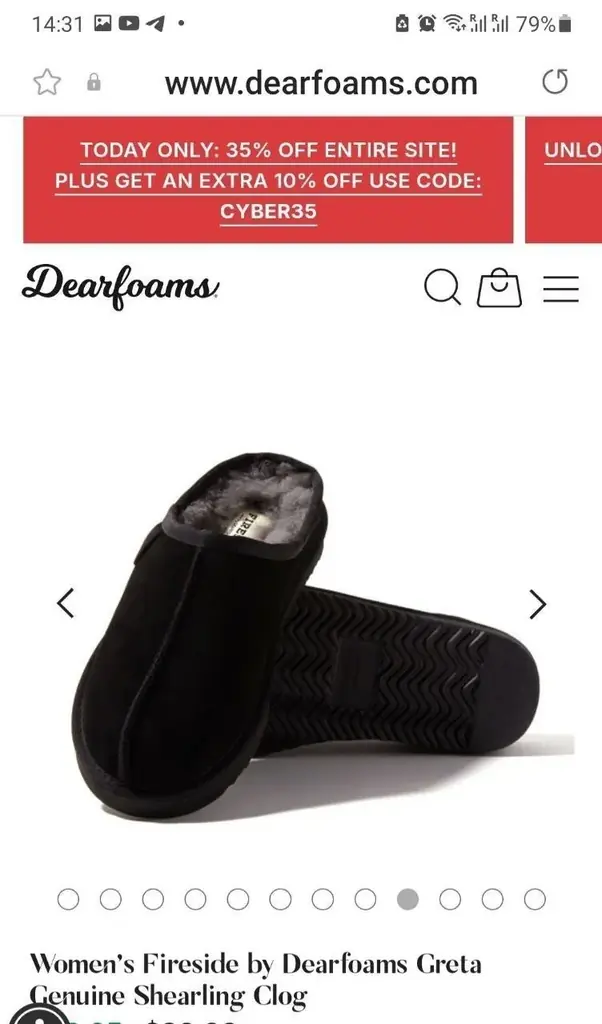 #Dearfoams Clog
