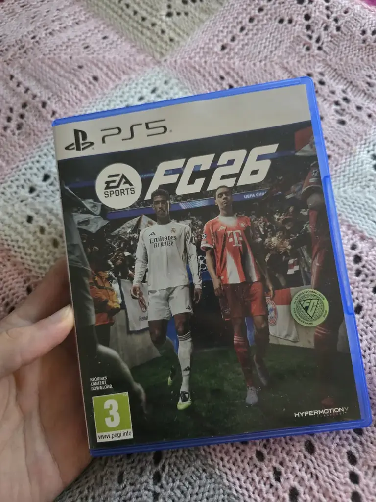 Продам (можно также и обмен) диск fc26 для playstation 5. Диск в хорошем состоянии, всё работает 😁