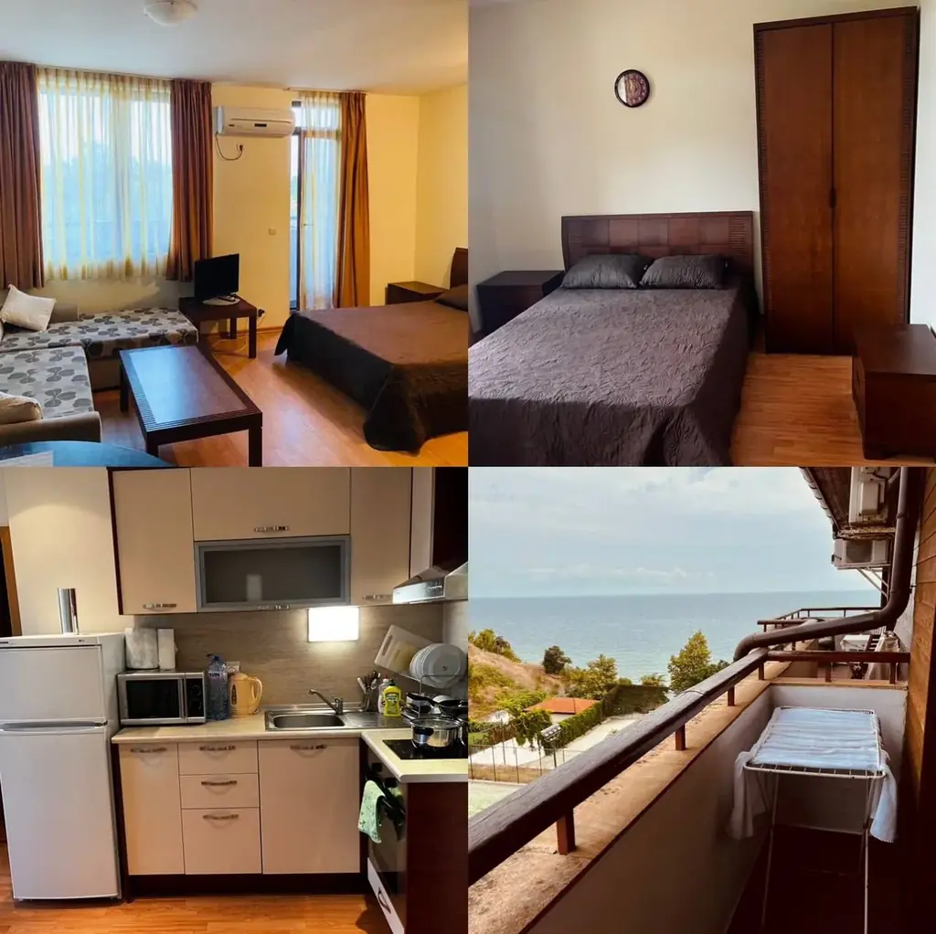 Сдам большую студию(от собственника)СЕНТЯБРЬ-30€/ сутки в комплексе «Райский сад» Свети Влас.с Октя…