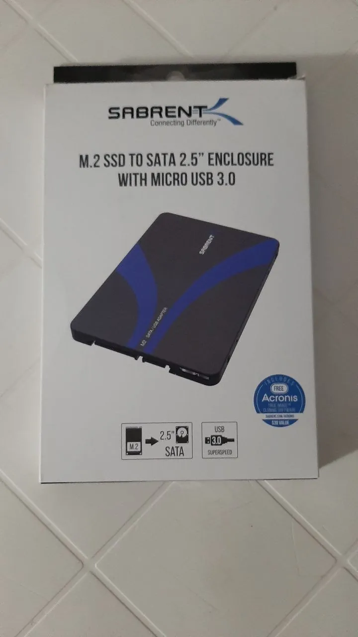 Продам переходник М.2 SSD на 2.5 SATA, или как внешний,с подключением через USB. Новый, прислали не…