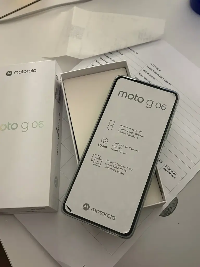 📱 Motorola G06 64 GB — новый