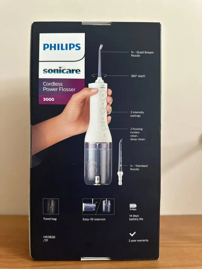 Продаётся новый водный ирригатор для гигиены полости рта Philips Sonicare Cordless Power Flosser 30…
