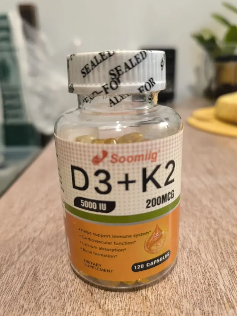 Витамин D3+K2. 120 капсул. Новая запечатанная упаковка.