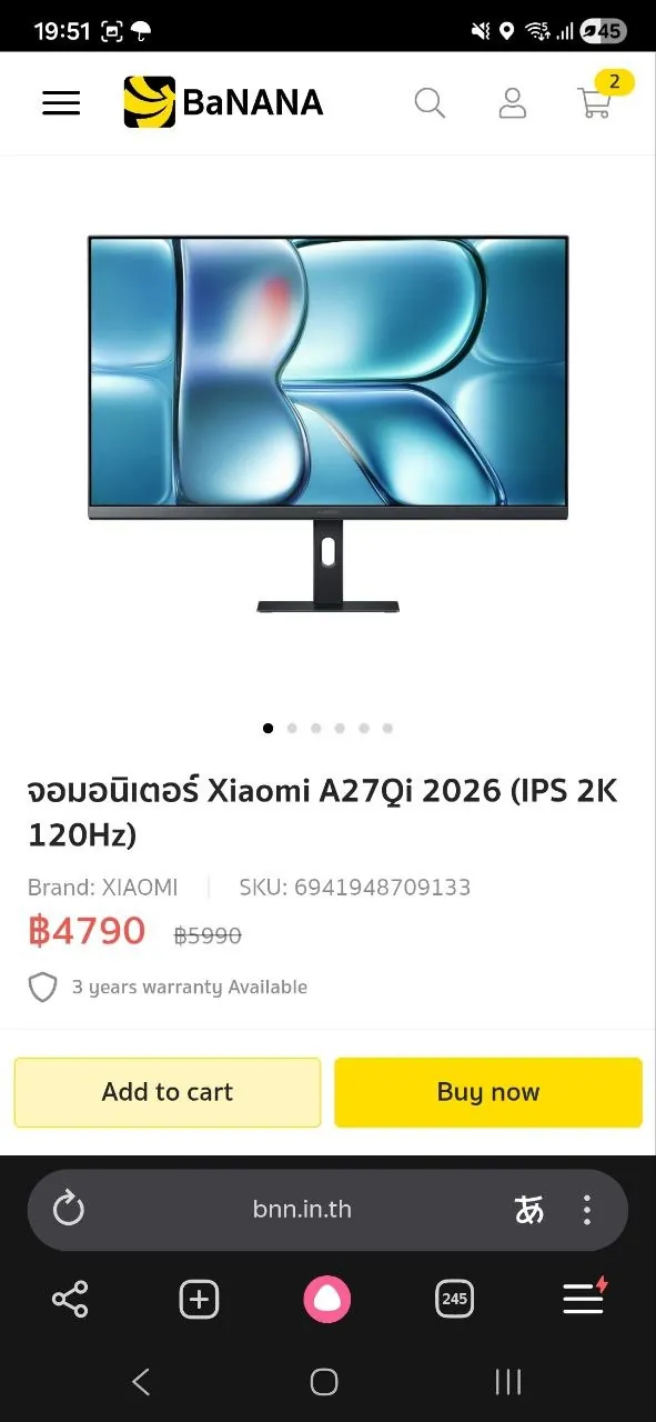 Продаю 2 монитора, цена за один 3000. Так же продаю к ним руку за 500