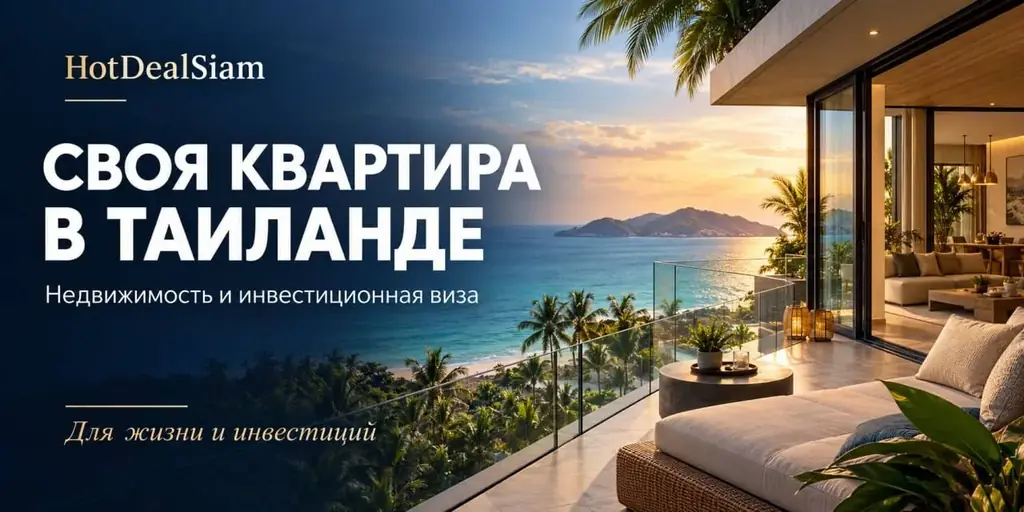 🇹🇭 Своя квартира в Таиланде — какие плюсы?