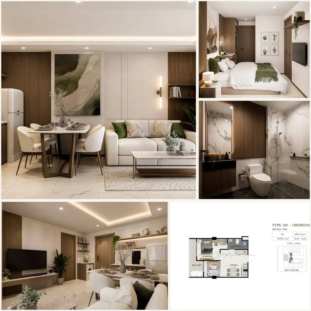 🔥 3 ВЫГОДНЫХ 1-BEDROOM ЮНИТА В ПАТТАЙЕ 🇹🇭