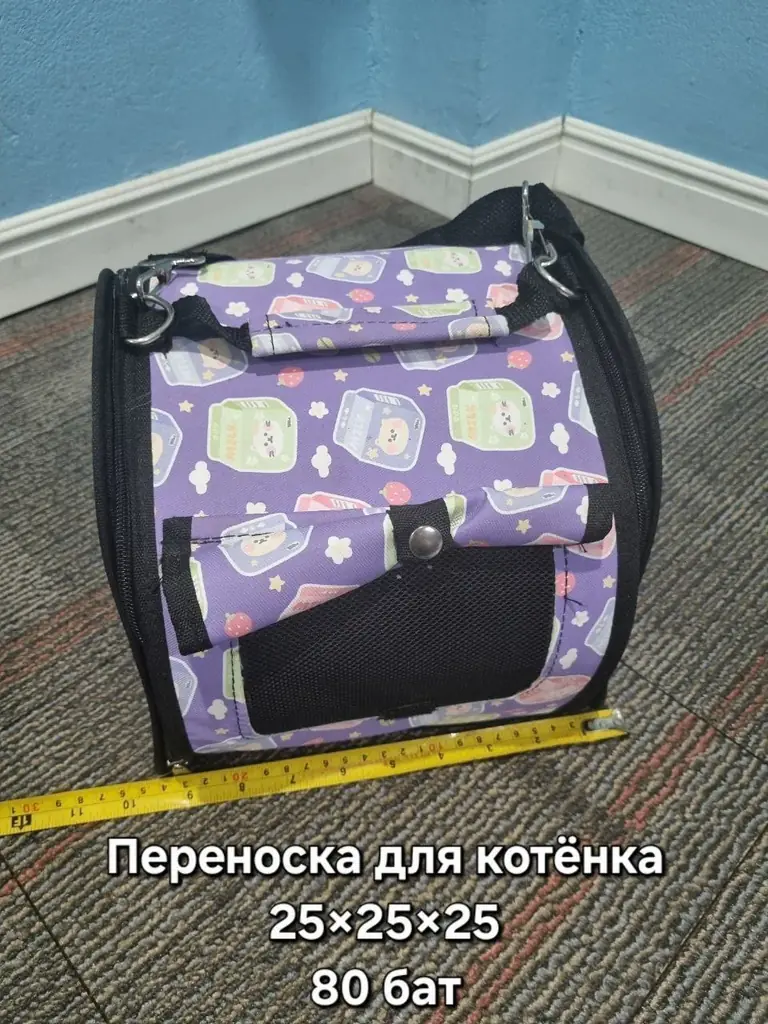 1. Товары для котёнка | Переноска — 80฿ | Миски — по 20฿