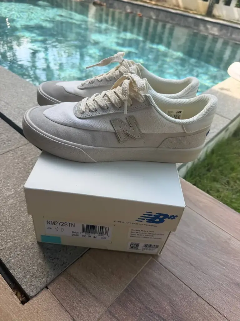 Stone Island Marina × New Balance Numeric 272 “Ivory”