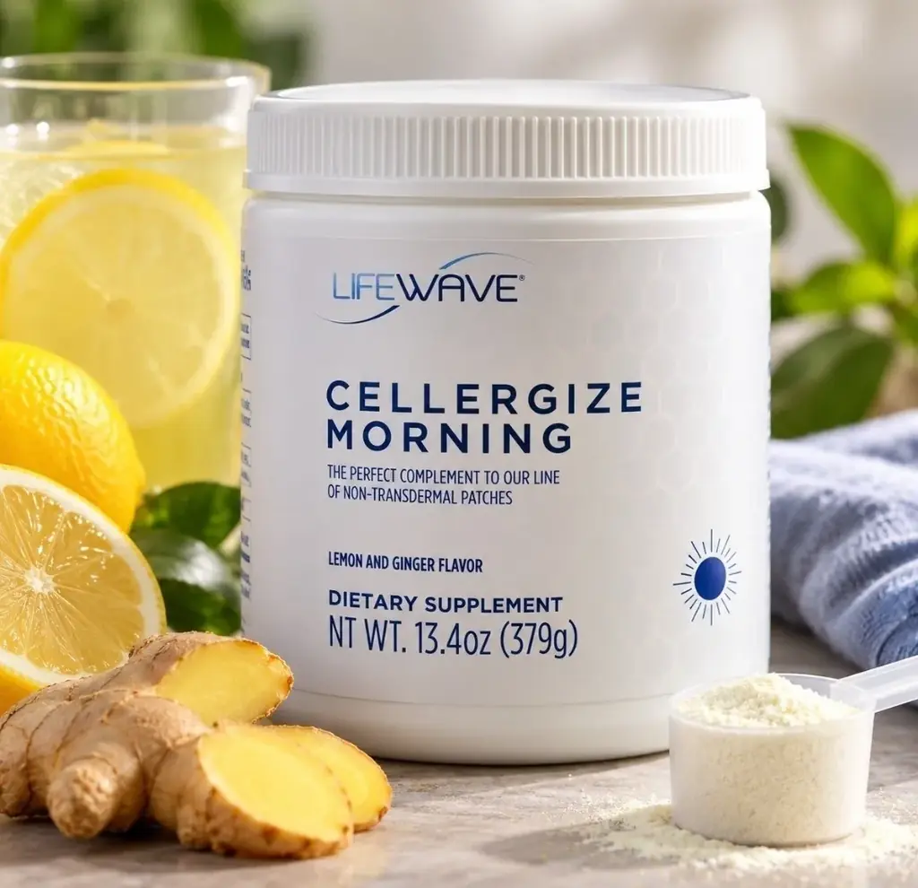 Продаю новую, полностью запечатанную банку LifeWave Cellergize Morning, 379 г — 30 порций.