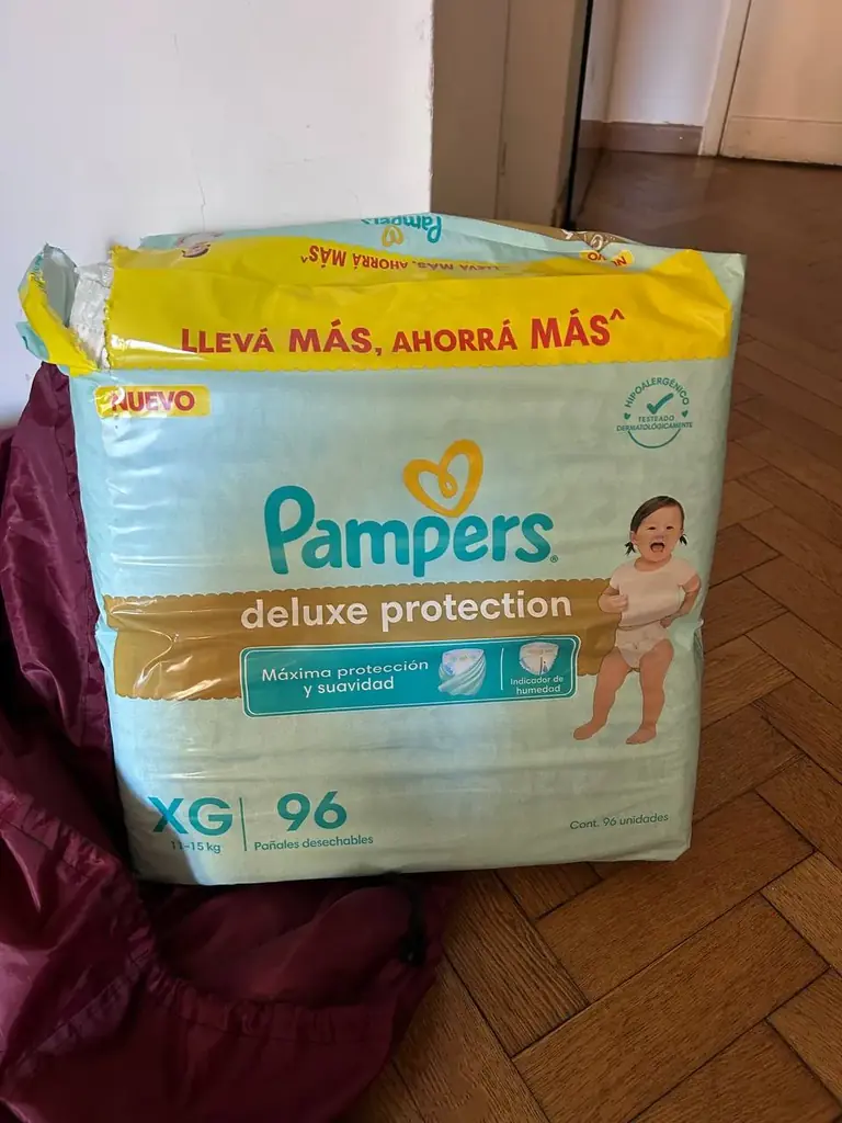 Продам новые подгузники pampers deluxe protection, XG 11-15 kg