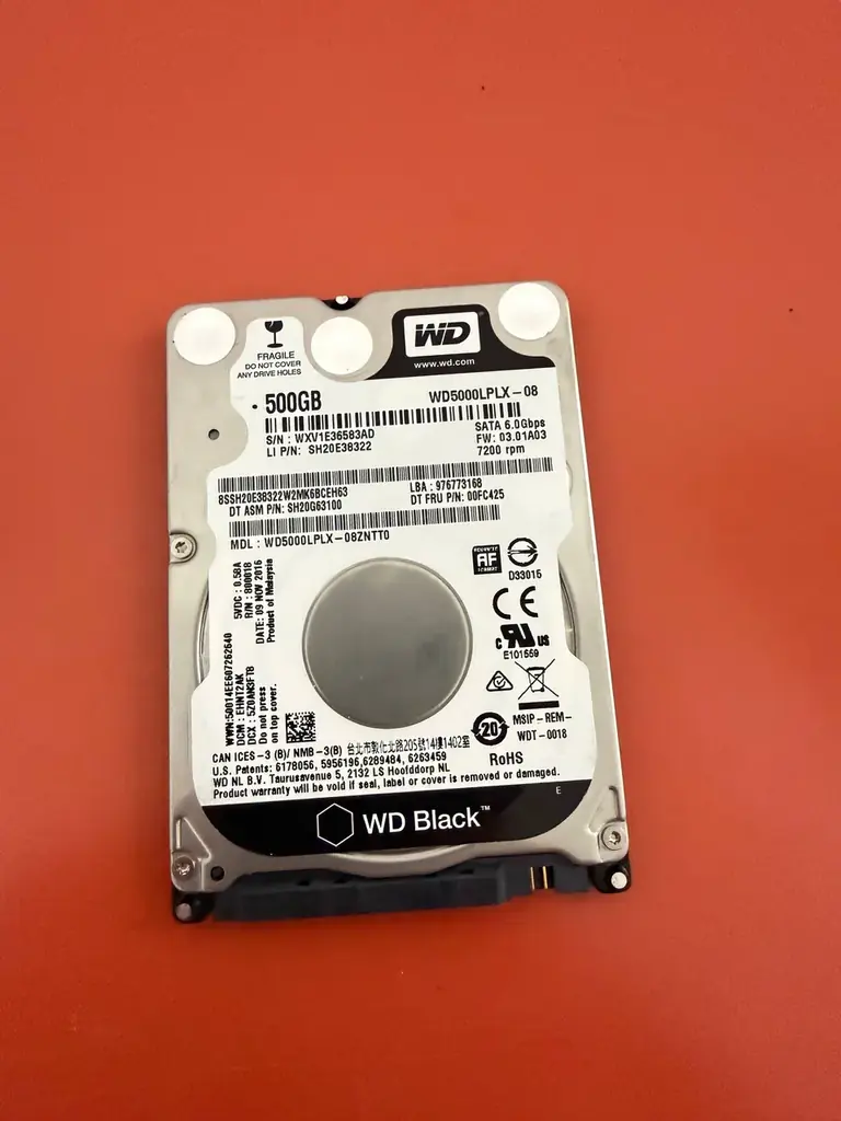 mSATA HDD WD. Мини жесткий диск диск 500GB