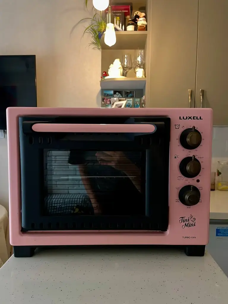 Продаю электрическую мини-духовку Luxell LX-8589 Tini Mini (розовая)🌸