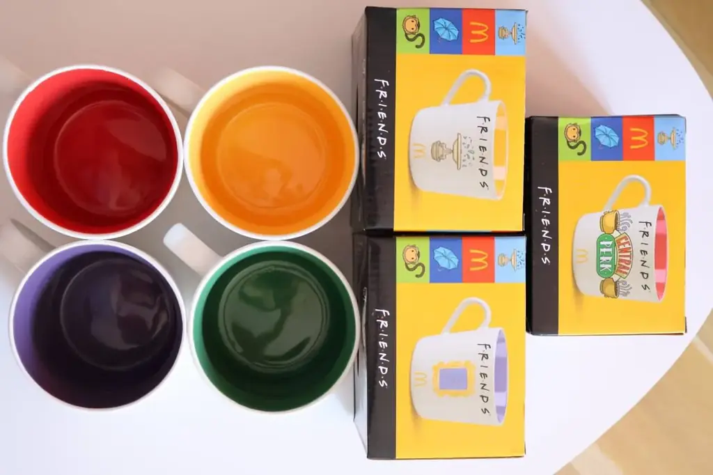 ☕️ Коллекция кружек McDonald’s × Friends — 7 штук