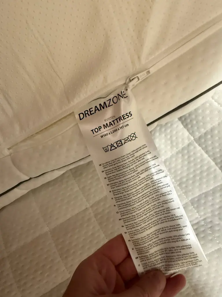 Продаю наматрасник Dreamzone Kvisten 160x200x7