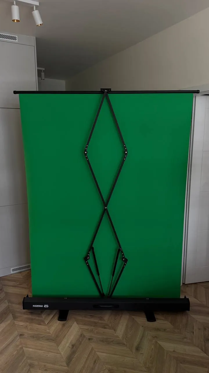 🎬 Продаётся: зелёный экран Mozos GS-PRO 150×200 см