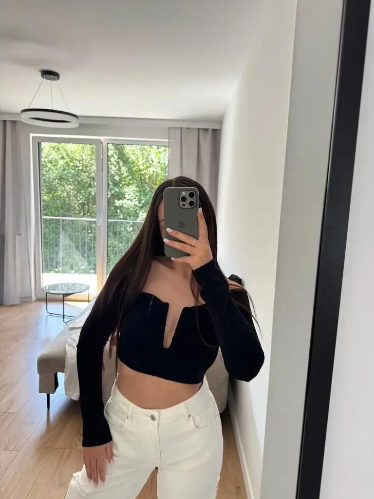 🖤 Продаётся: женский чёрный топ Zara