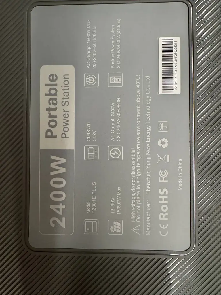 🔋 Продается: портативная зарядная станция OUKITEL P2001 Plus 2400W